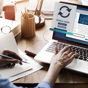 Finishing updates on computer drivers